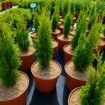 Cyprus vždyzelený (Cupressus sempervirens) ´TOTEM´ - výška 25-35 cm, kont. C2L